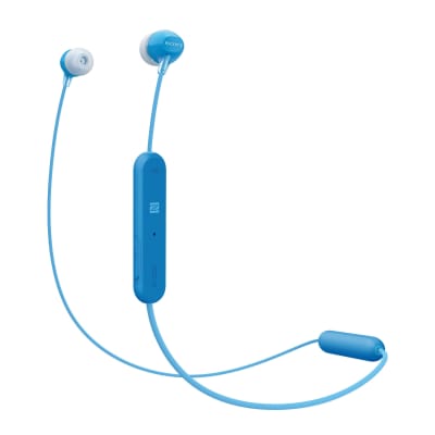 Sony WI-C100 Wireless In-Ear Headphones (White) with Earbud