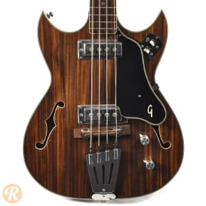 Greco Hollowbody Bass Walnut | Reverb