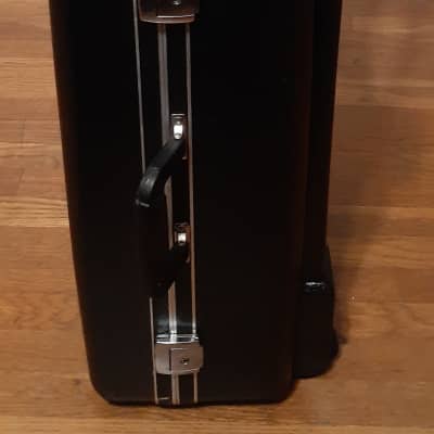 Unbranded Vintage Solid Quad (4) Trumpet Case with Travel handle & wheels  1970's-1980's image 5