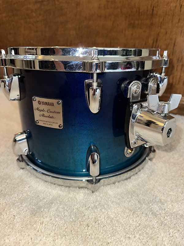 Yamaha Maple Custom Absolute 10x8 - Sea Blue Fade | Reverb Yamaha Maple Custom Absolute 10x8 - Sea Blue Fade | Reverb