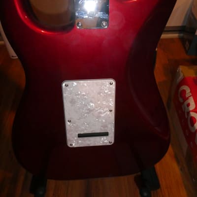 Squier Vintage Modified Surf Stratocaster 2012 - 2018 - Candy Apple Red image 18