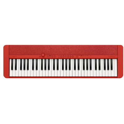Casio CT-S1 Portable Electronic Keyboard, Red