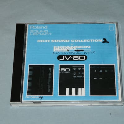 Roland PN-JV80-04 Rich Sound Collection # 2 ROM Card For JV Series of Synths. image 1