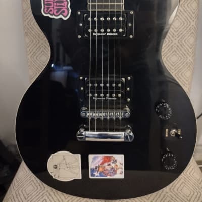 GUITAR LP DL-124 2022 - BLACK W/ HOT RODDED HUMBUCKER