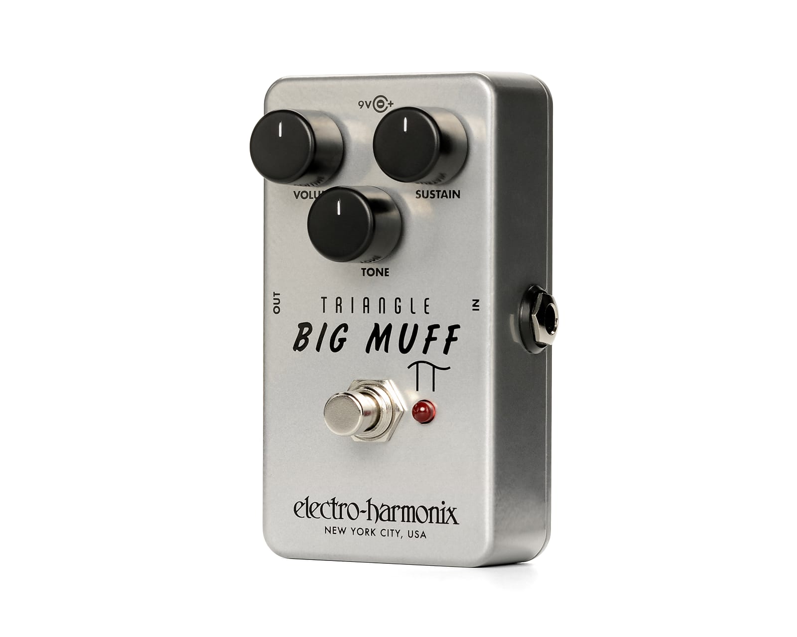 Electro-Harmonix EHX Triangle Big Muff Pi Fuzz / Distortion Effects Pedal