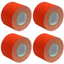 4 Pack of Gaffer's Tape - Red 4 inch Rolls 60 Yards per Roll Gaffers Tape