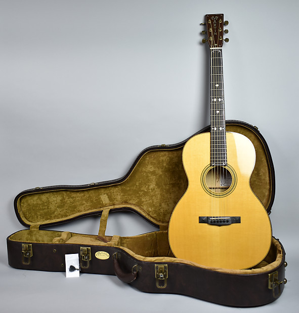 Martin Arts & Crafts 2 Limited Edition 000 Size 12 Fret Acoustic Guitar w/OHSC 2008 Natural image 1