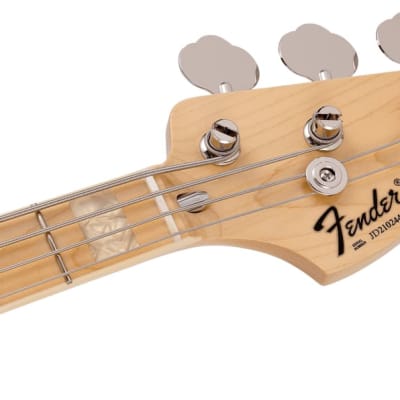 Fender - Made in Japan Limited Edition International Color Series - Jazz Bass® Guitar - Maple Fingerboard - Maui Blue - w/ Gig Bag image 4