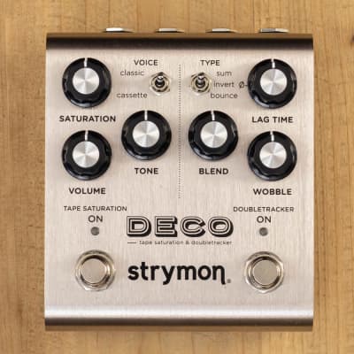 Reverb.com listing, price, conditions, and images for strymon-deco-tape-saturation-doubletracker