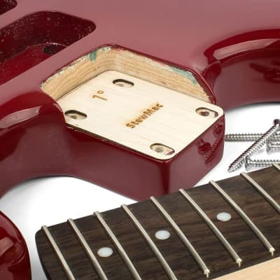 StewMac guitar neck pocket shim 0.50 degree for 4 bolt neck plate SM2135-050 image 3