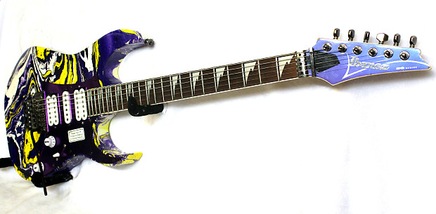 Ibanez RG550 ブルー　改造済み Ibanez RG550 ブルー 改造済み 楽器・機材