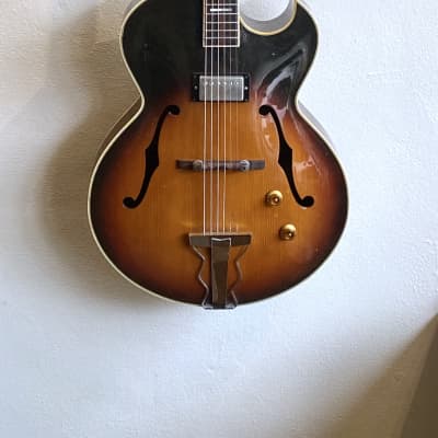 Chaki Full Sized L5 Type Carved Archtop with Duncan Seth Lover MIJ Lawsuit 1970s image 3