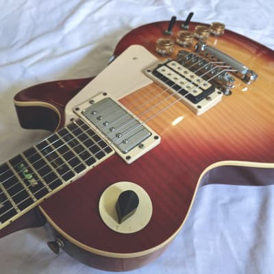 1976 Electra Les Paul MPC X330 Guitar- Cherry Burst- Pro Setup image 3
