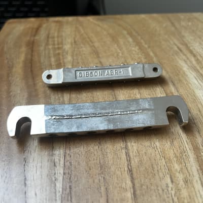 Gibson ABR-1 wired (dot) & Tailpiece - Nickel image 3