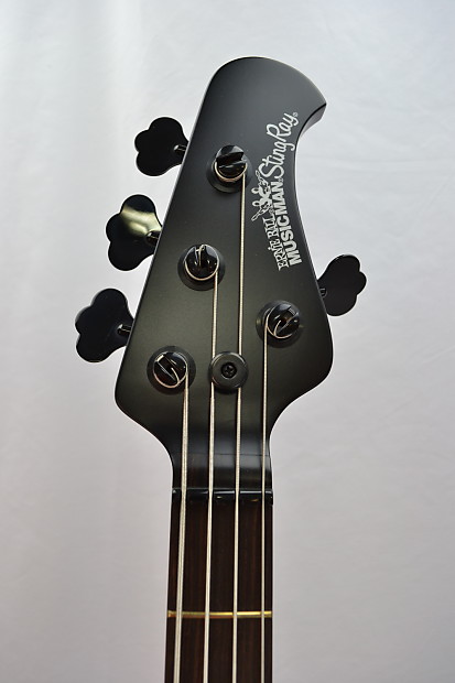 Ernie Ball Music Man Stingray 4 Bass HH Stealth Black Ebony