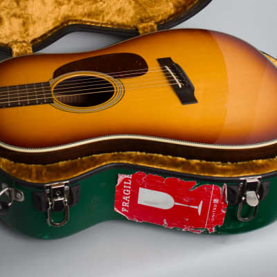Collings DS2H-ASB Owned and played by Adam Levy Flat Top Acoustic Guitar (2022), ser. #32746, green molded Calton hard shell case. image 14