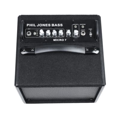 Phil Jones Micro 7 50 Watt bass combo w/ 7" driver & 3" tweeter Only 16 lbs!, Mint image 2