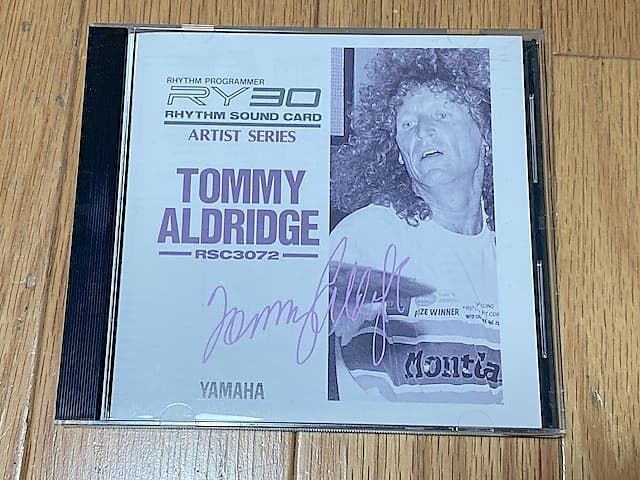 Yamaha RSC3072 Tommy Aldridge Rhythm Sound Card For RY30 & RM50 Drum  Products, Exc. Cond.