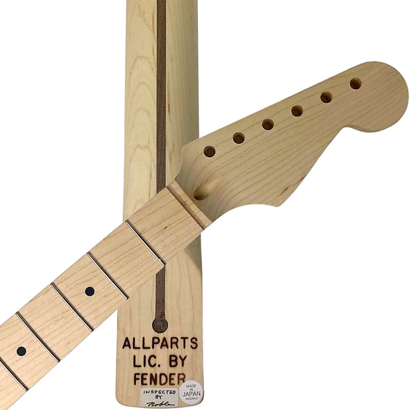 NEW Allparts Fender Licensed Neck For Stratocaster Solid Reverb