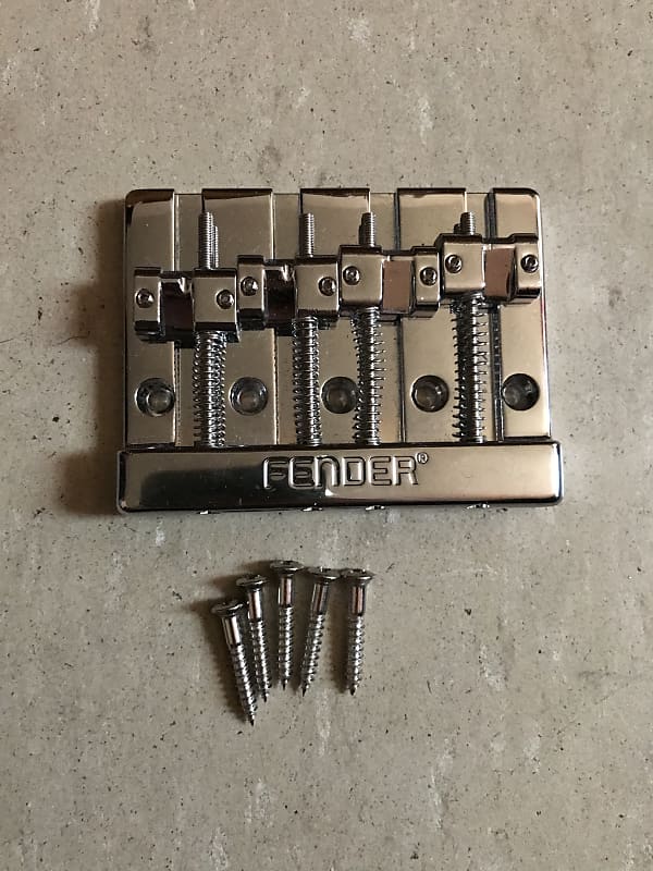 Fender HiMass 4String Bass Bridge Assembly with Reverb Australia