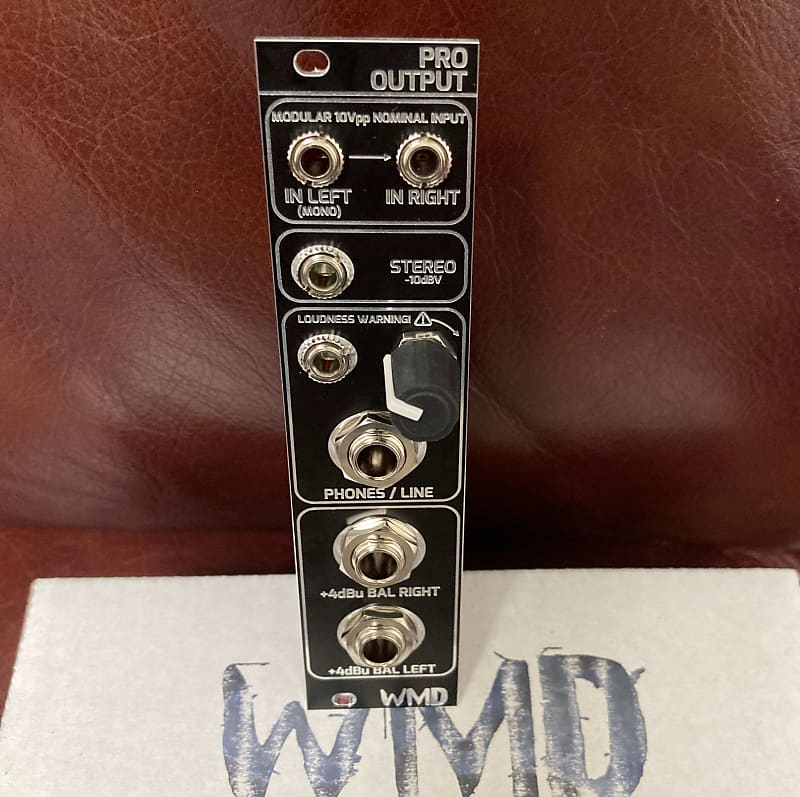 WMD Pro Output - Black - New with Full Warranty - Final Run Last Few in Stock image 1