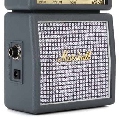 Marshall MS-2C 1-watt Battery-powered Micro Amp - Classic  Bundle with Truetone 1 SPOT Slim 9V DC Adapter image 2