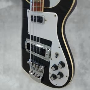 Rickenbacker 4001 Bass - 1974 - Black Jetglo image 5