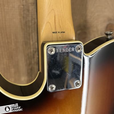 Fender TL-62 MIJ Tele Custom Reissue Sunburst Vintage 1985 image 9