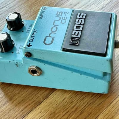 Boss CE-2 Chorus (Black Label Japan silver screw) #9600 July