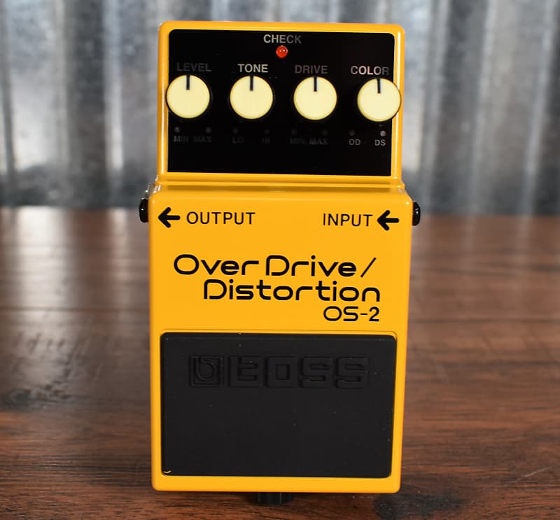 Boss OS-2 Overdrive Distortion Guitar Effect Pedal | Reverb