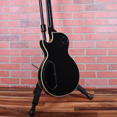 Gibson Les Paul Custom Black Beauty 3-Pickup with Tremolo One Off Special Order Ebony 1984 w/Gibson hardshell Case image 8