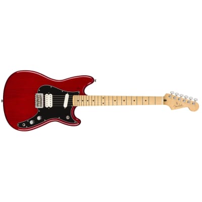 Fender Player Duo-Sonic HS - Crimson Red Transparent image 4