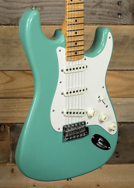 Fender Custom Shop '59 Dual-Mag Stratocaster Electric Guitar Aged Seafoam Green w/ Case image 1