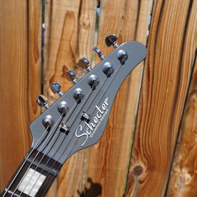 Schecter DIAMOND SERIES PT EX Dorian Gray 27" Scale 6-String Electric Guitar (2023) image 6