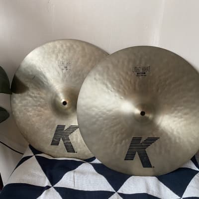 Zildjian K Light 15" Hi-Hat Cymbals - Pair image 1