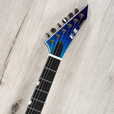ESP E-II Horizon NT-II Guitar, Quilted Maple, EMG 57 / 66, Blue-Purple Gradation image 8