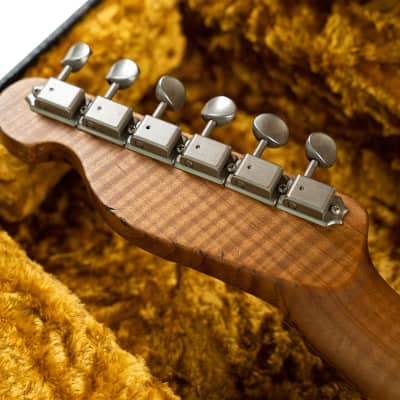 Iconic Guitars Tamarack VM Aged Natural 5A Flamed Maple Neck image 20