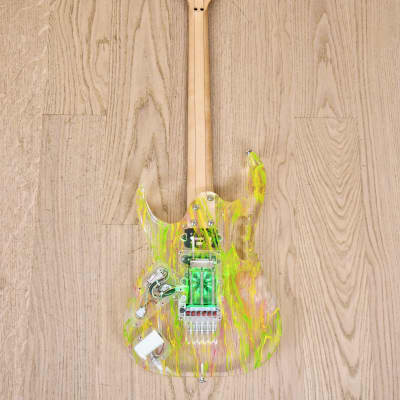 2007 Ibanez JEM 20th Anniversary Steve Vai Signature Acrylic Guitar Near Mint w/ Case & Tags image 3