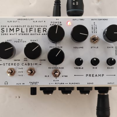 DSM & Humboldt Simplifier Analog Amp Simulator Pedal image 7