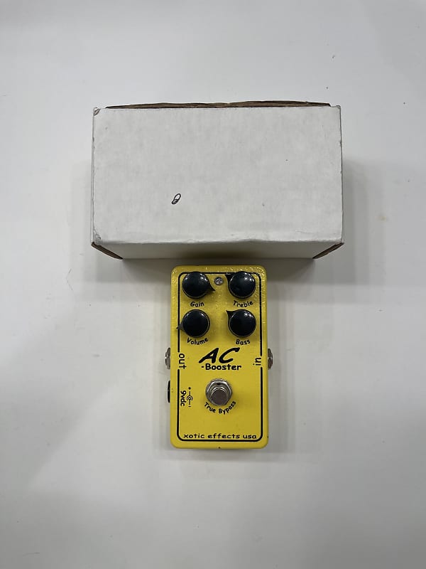 Xotic Effects AC Booster Overdrive Distortion Boost Guitar Effect