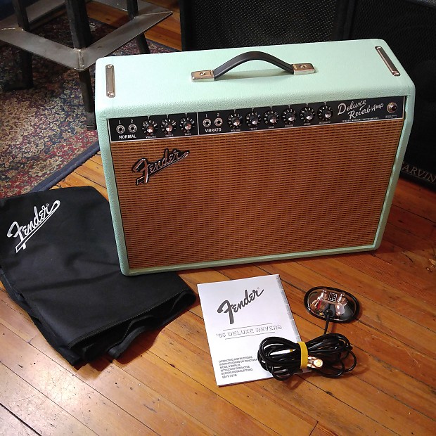 Surf green outlet fender amp