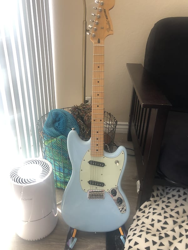 Fender Player Mustang 2020 Sonic Blue image 1