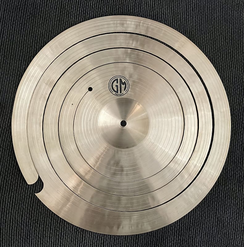 Zildjian 16" SPIRAL TRASH EFFECTS Cymbal! 1070 Gs! EXCELLENT