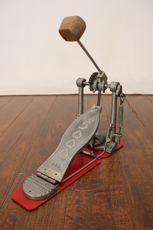 DW5000 Single Chain Bass Drum Kick Pedal Reverb