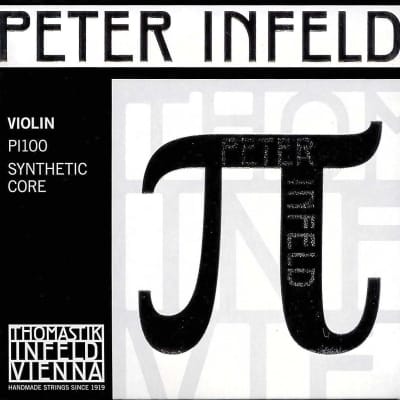 Thomastik-Infeld PI100 Peter Infeld Synthetic Core 4/4 Violin String Set - (Medium)