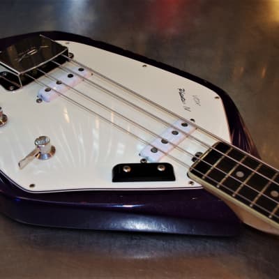 Vox Phantom IV Bass 1966. Iconic VOX design. Totally refurbished. Purple metallic finished. image 8