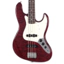 Fender MIJ Hybrid 60s Jazz Bass Quilt Top Trans Red