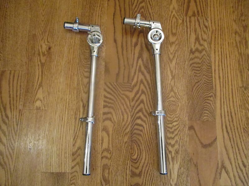 Pearl (2) Long Uni Lock Tom Arms W/ Locks, Fits Pacific, Reverb