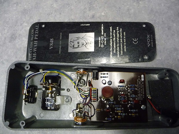 Vox V848, Clyde McCoy Wah Wah W/ Fasel Inductor. New Old Stock!