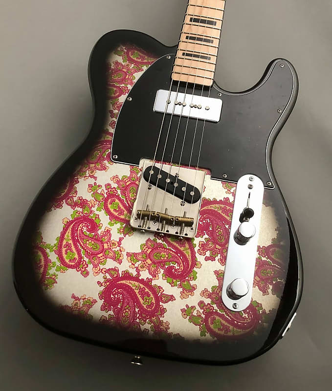 Psychederhythm Standard-T Black Pink Paisley ≒3.56kg [Made